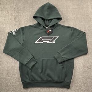 Formula 1 Hoodie Adult Size Small Green Long Sleeve Las Vegas Grand Prix Unisex